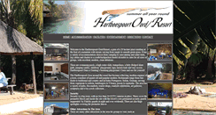 Desktop Screenshot of hartbeespoortoord-resort.co.za